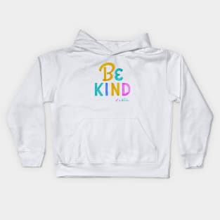 Be Kind Of A Bitch Funny Quote Gift Kids Hoodie